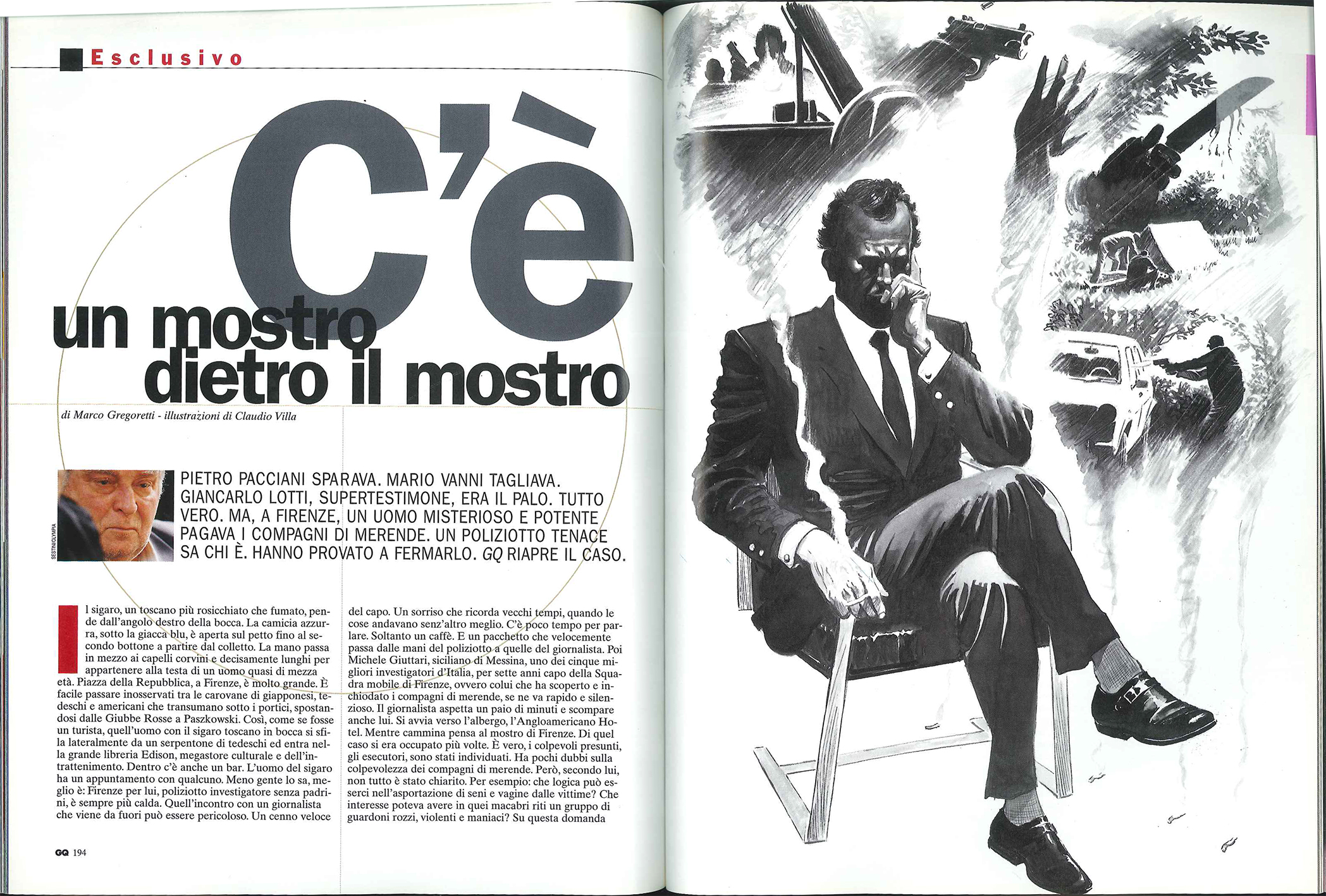 Mostro di Firenze GQ pag1