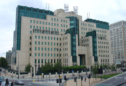 Il Palazzo dei servizi segreti inglesi