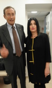 Gianfranco Fini  e  Maria Antonietta Cannizzaro