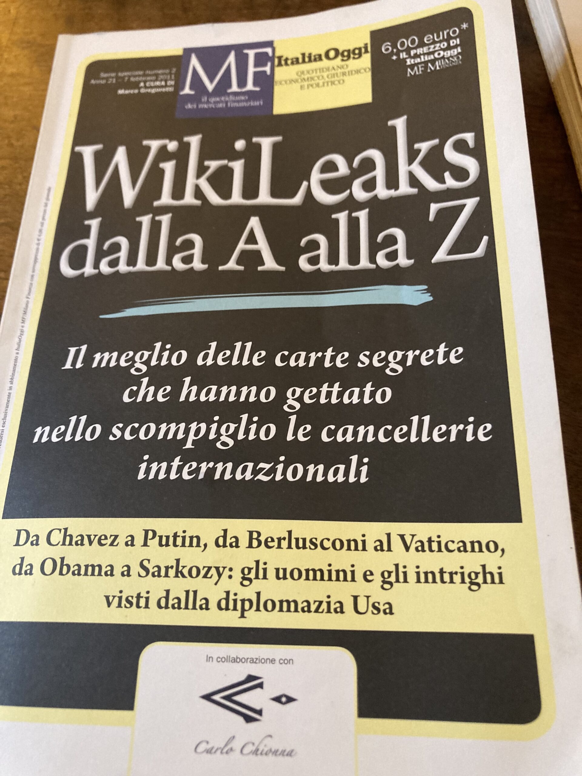Berlusconi-Wikileaks-Russia 1 Giovedì 23 marzo 2023