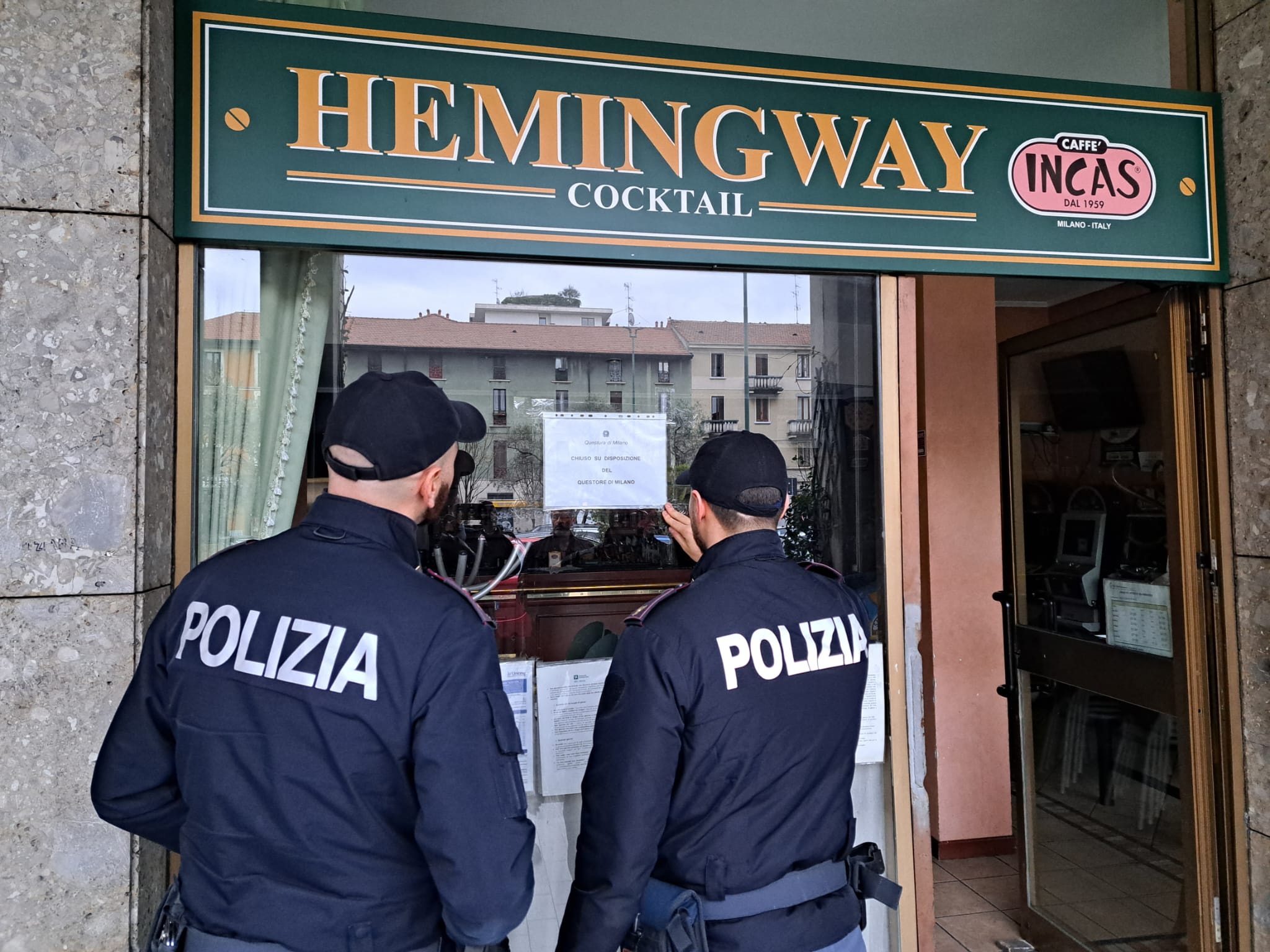 La Polizia chiude l’ Hemingway a Sesto San Giovanni. Mercoledì 15 marzo 2023