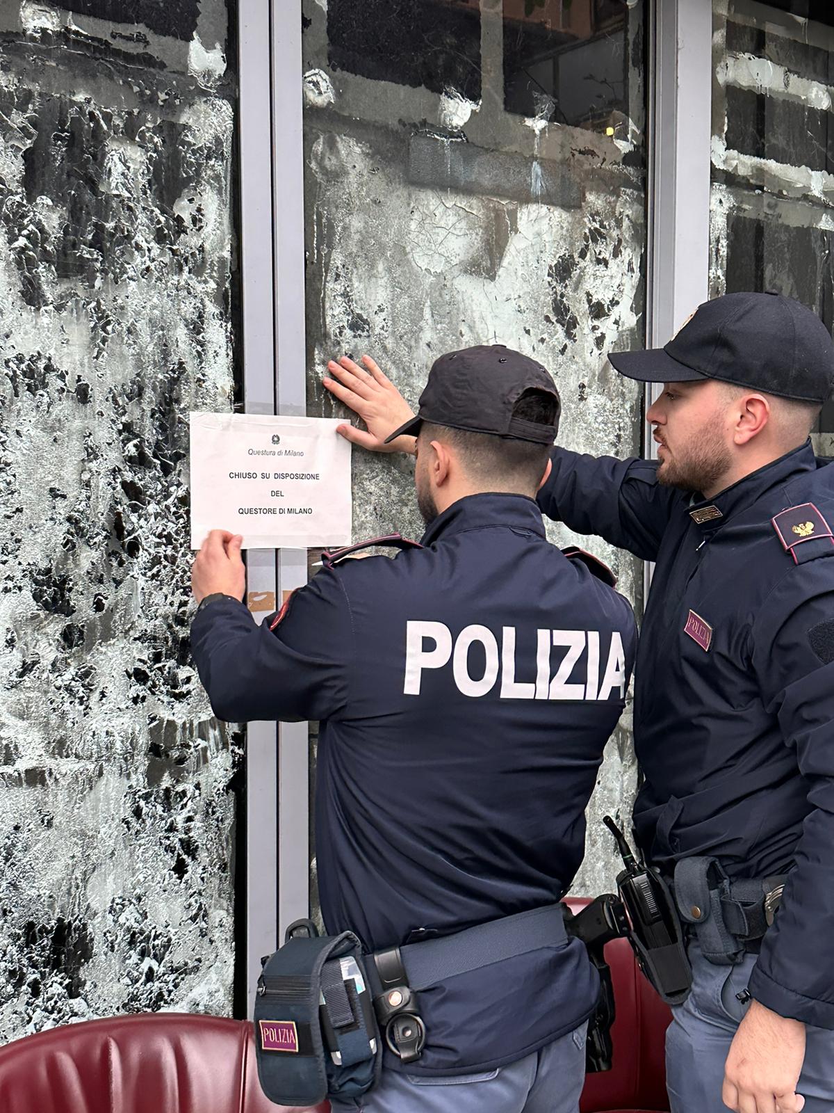 La Polizia chiudeLa Rumba ex La Gozardera Milano. Mercoledì 15 marzo 2023