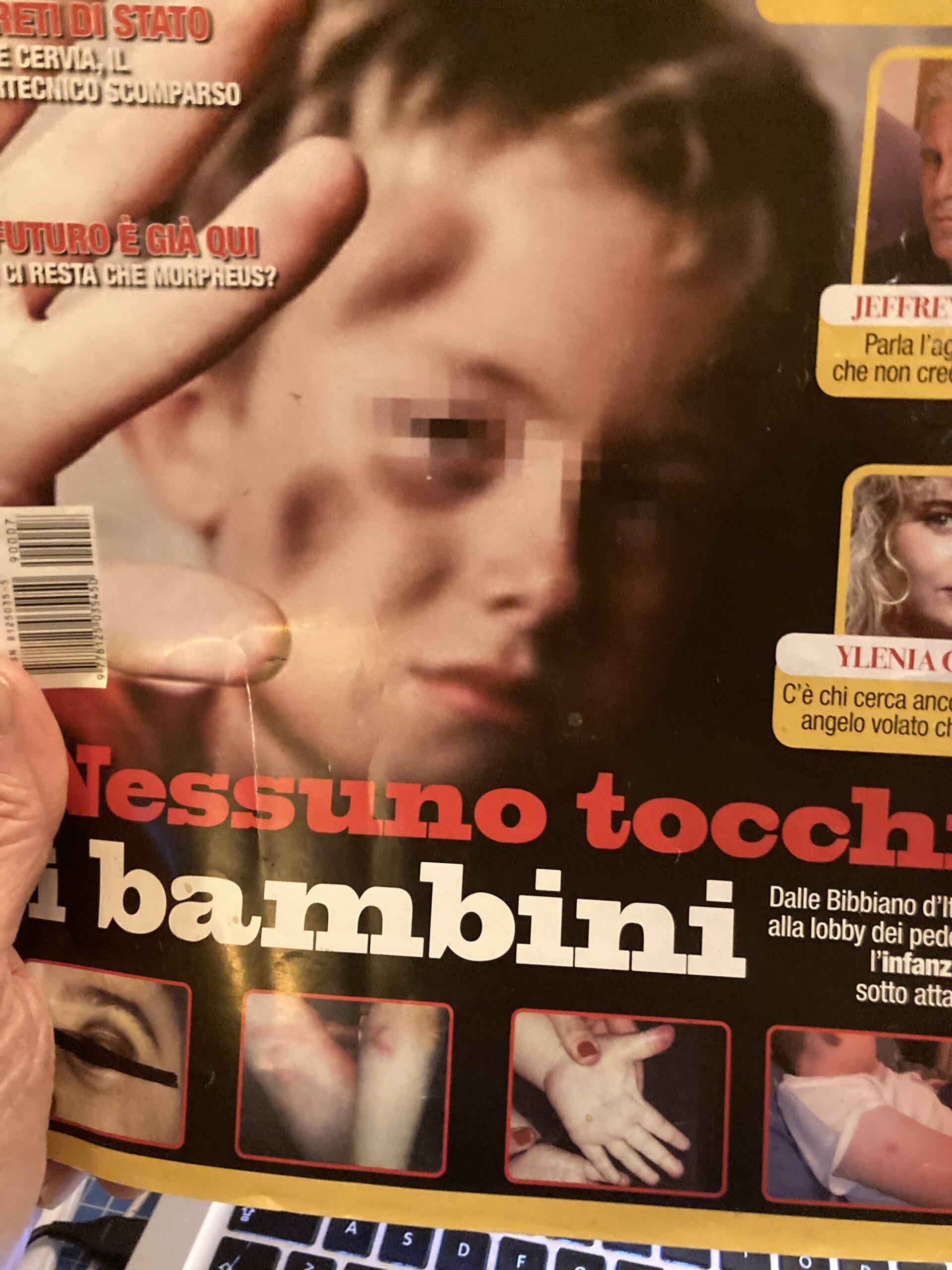 Nessuno tocchi bambini. Lunedì 15 maggio 2023. La copertina dell’ultimo numero di Nuova cronaca (Settembre 2019)
